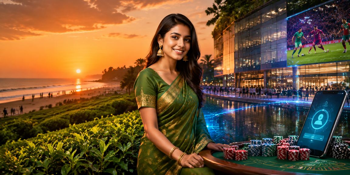 কক্সবাজারে চা বাগানে মোবাইলে ক্যাসিনো খেলছেন একজন ব্যবহারকারী