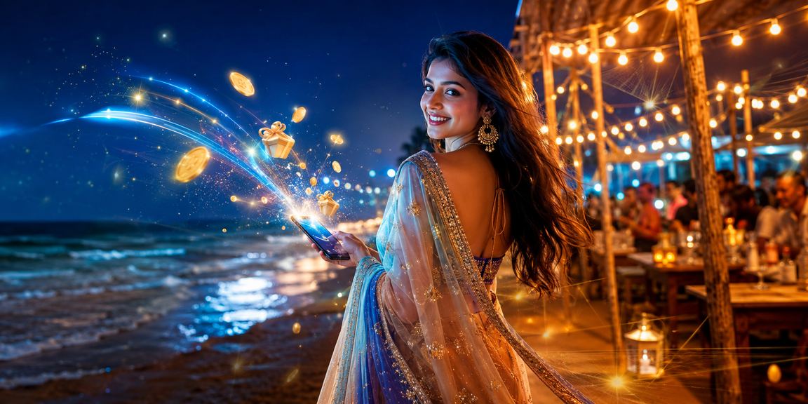 কক্সবাজারে শাড়ি পরা নারী মোবাইলে 6777 bad apk পেমেন্ট ও বোনাস পরীক্ষা করছেন